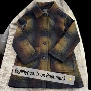Pendleton Ladies' Wool Blend Topper Coat NEW